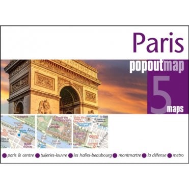 Paris PopOut Map