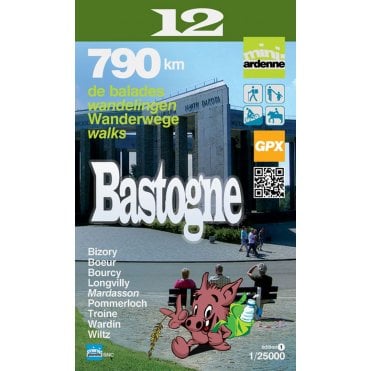 Pays de Bastogne Walking & Cycling Map | Mini-Planet sheet 1