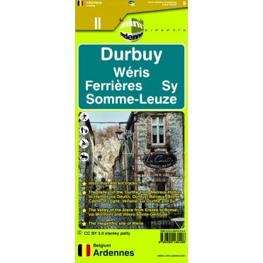 Pays de Durbuy Walking & Cycling Map | Mini-Planet sheet 11