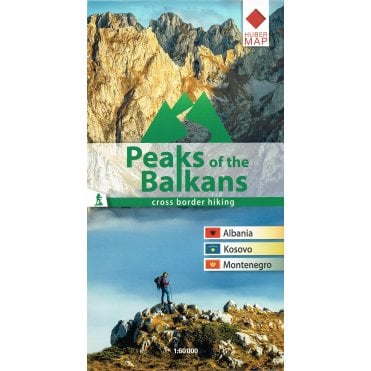 Peaks of the Balkans Map