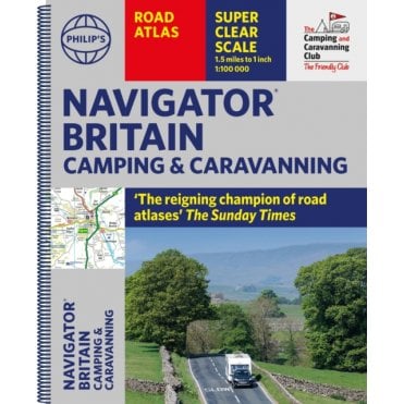 Philip's Navigator Camping and Caravanning Atlas of Britain: