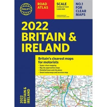 Philip's Road Atlas Britain and Ireland (A4 Paperback)