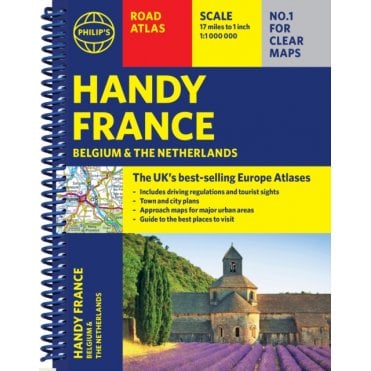 Philips Road Atlas: France Belgium & Netherlands (A5)