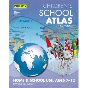 Philips World Atlas: Childrens Atlas (Hardback)