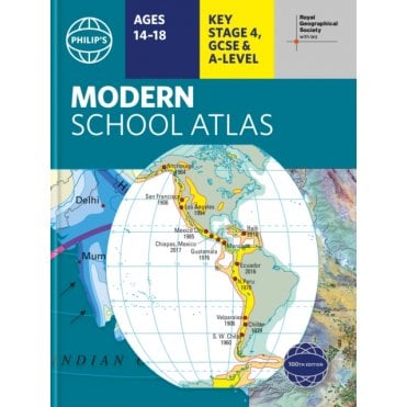 Philips World Atlas: Modern School Atlas (Hardback)