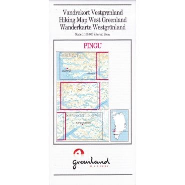 Pingu: West Greenland Hiking Map No. 09 (1:100 000)