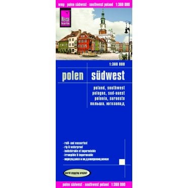 Poland (Southwest) Map - Reise Know-How