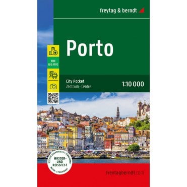 Portugal: Porto City Pocket Map