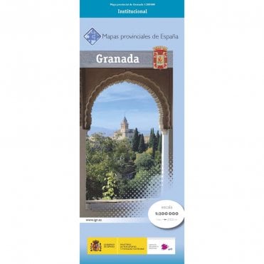 Provincial map of Granada