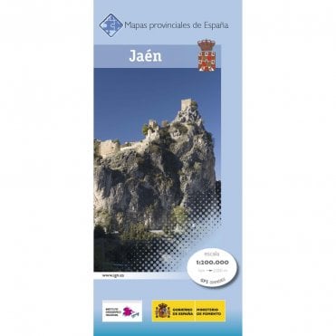 Provincial map of Jaén