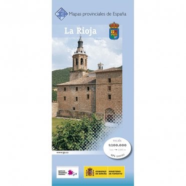 Provincial map of La Rioja