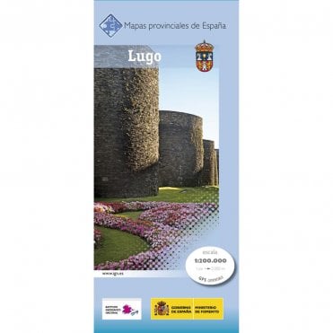 Provincial map of Lugo