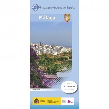 Provincial map of Málaga