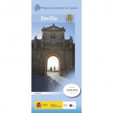 Provincial map of Sevilla