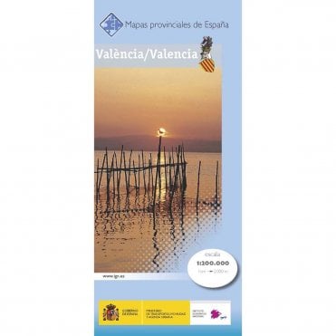 Provincial map of Valencia