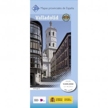 Provincial map of Valladolid