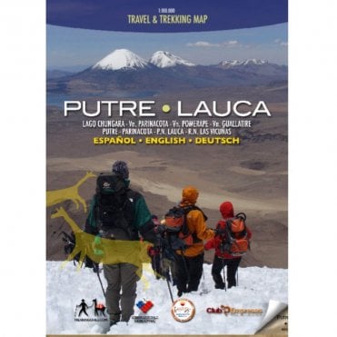 Putre Lauca Travel &Trekking Map