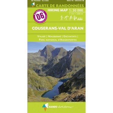 Pyrenees Map: 06 Couserans - Val d’Aran - Valier - Mauberme