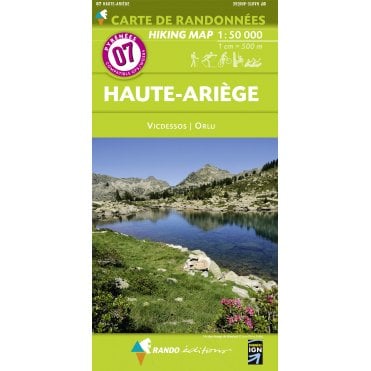 Pyrenees Map: 07 Haute Ariege