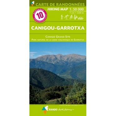 Pyrenees Map: 10 Canigou - Garrotxa