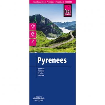 Pyrenees Map - Reise Know-How