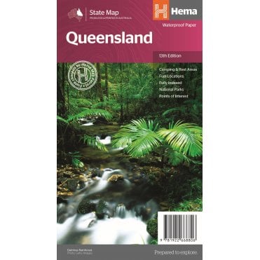 Queensland Large State map