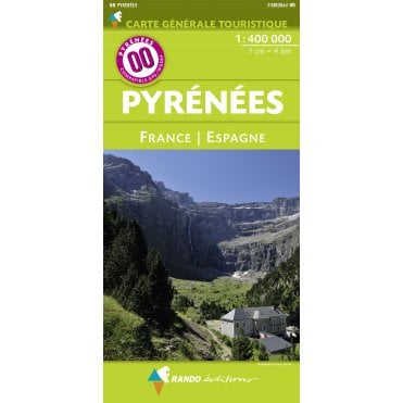 Pyrenees Map: 00 France and Spain