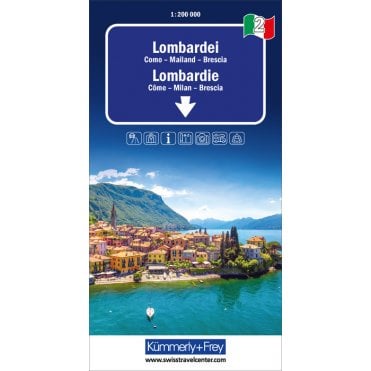 Regional road map of Italy 2: Lombardy
