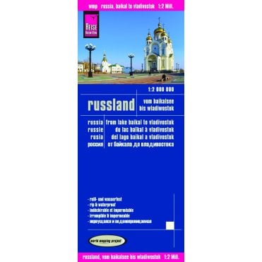 Russia - from Lake Baikal to Vladivostok Map - Reise Know-How