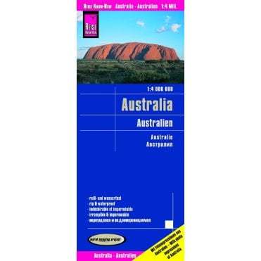 Australia Map - Reise Know-How