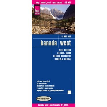 Canada West Map - Reise Know-How
