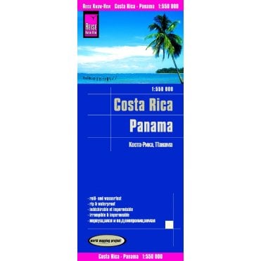 Costa Rica & Panama Map - Reise Know-How