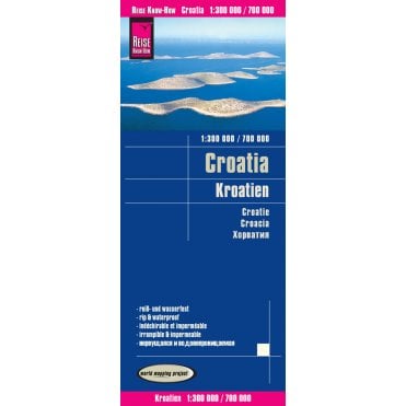 Croatia Map - Reise Know-How