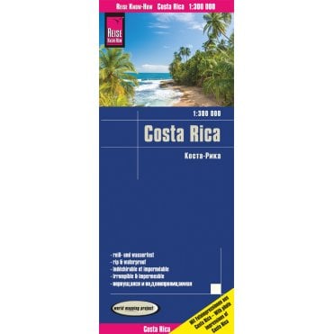 Costa Rica Map - Reise Know-How