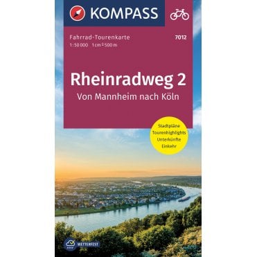 Rhine Cycle Route 2, From Mannheim to Cologne | Kompass cycl