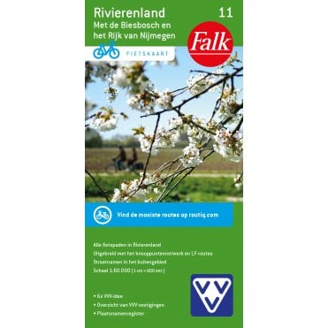 Rivierenland (Netherlands) - Falk 1:50k Cycling Map 11