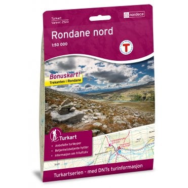 Rondane North Tourist Map: 2523