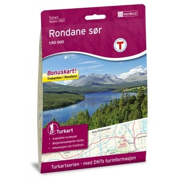 Rondane South Tourist Map: 2521