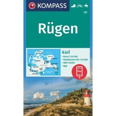 Rugen Island | Kompass hiking map 737
