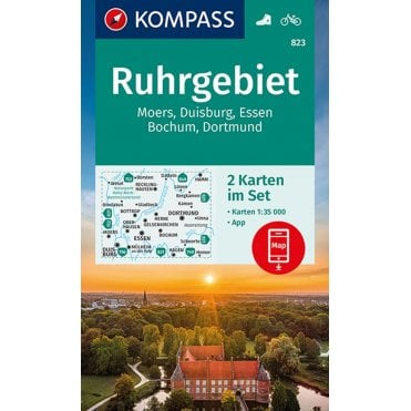 Ruhr area | Kompass hiking map 823