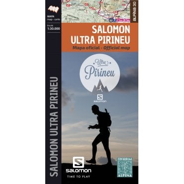 Salomon Ultra Pirineu 2019. Trail running race map