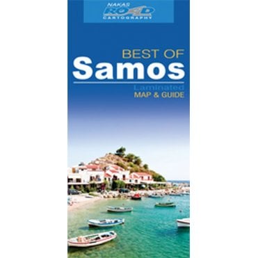 Samos (Greece) 'best of' tourist map with information guide