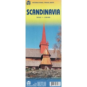 Scandinavia Travel Map