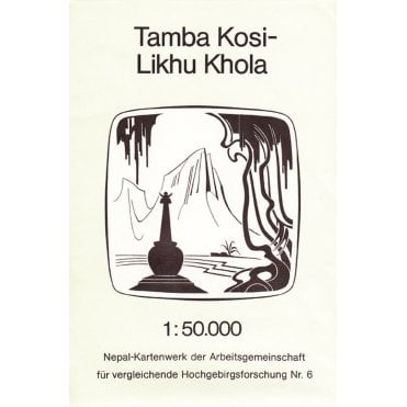 Schneider Nepal Map No.06: Tamba Kosi-Likhu Khola