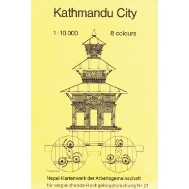 Schneider Nepal Map No.21: Kathmandu City