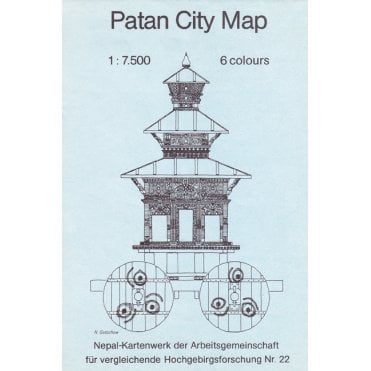Schneider Nepal Map No.22: Patan City