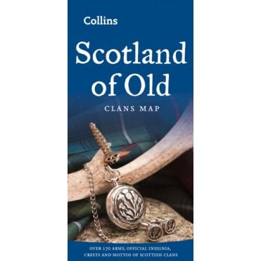 Scotland of Old : Clans Map of Scotland