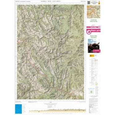 Serra dos Ancares Natural Park 50K map