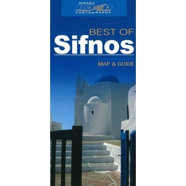 Sifnos (Greece) 'best of' tourist map with information guide
