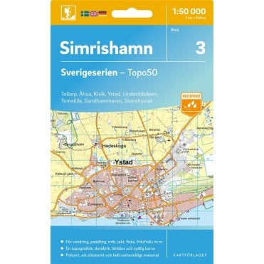 Simrishamn (Sweden) - Norstedts Outdoor map 3